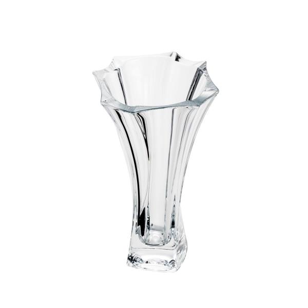 VASO DE VIDRO ACINTURADO NEPTUN 26,5 CM