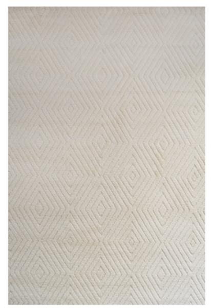 TAPETE INFINITY BORDA DIAMOND MARFIM 4,20 X 3,20