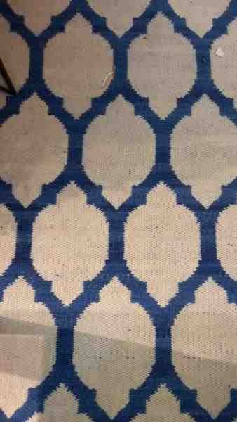 TAPETE KILIM AB02 AZUL/BRC 4,00X3,00