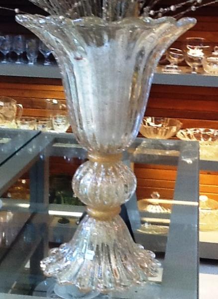VASO TODO EM OURO 73- TRANSP C/ OURO
