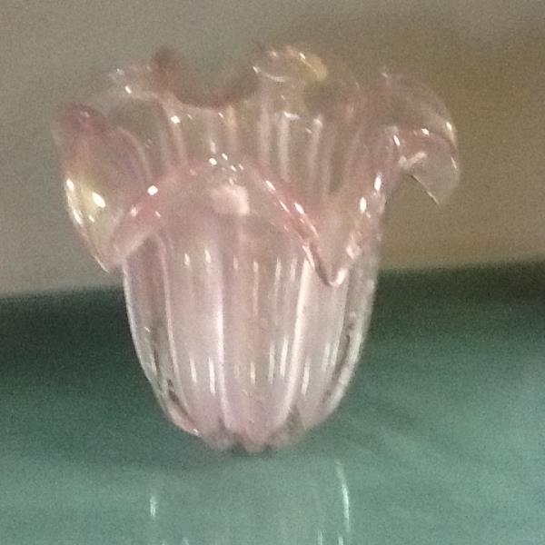 VASO P452 – ROSA 17 C/ OURO