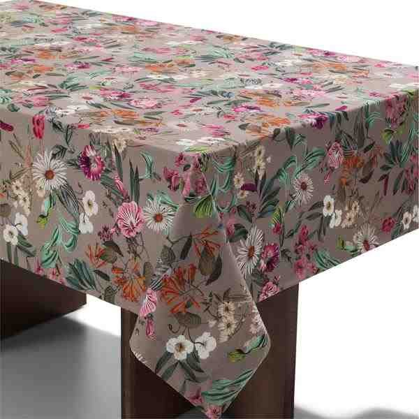 TOALHA DE MESA 1,60X2,70M 8 LUG. COLORATTA CLAIRE