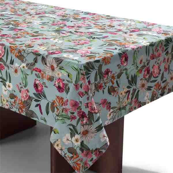 TOALHA DE MESA 1,60X2,70M 8 LUG. C. CLAIRE BLUE