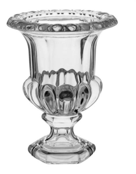 VASO VIDRO TRANSP 26CM PROENCA