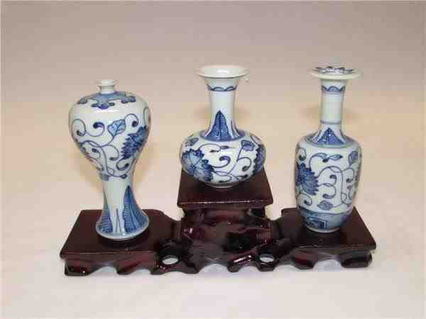 TRIO DE VASOS SUP MAD PORCELANA