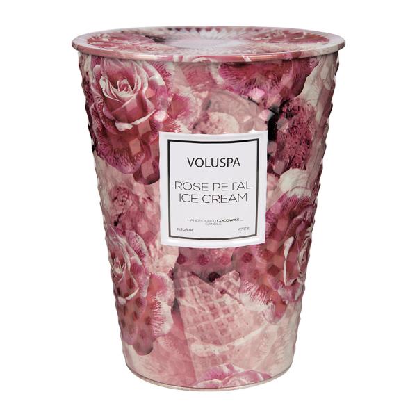 VELA LATA CONE 100H ROSE PETAL ICE CREAM
