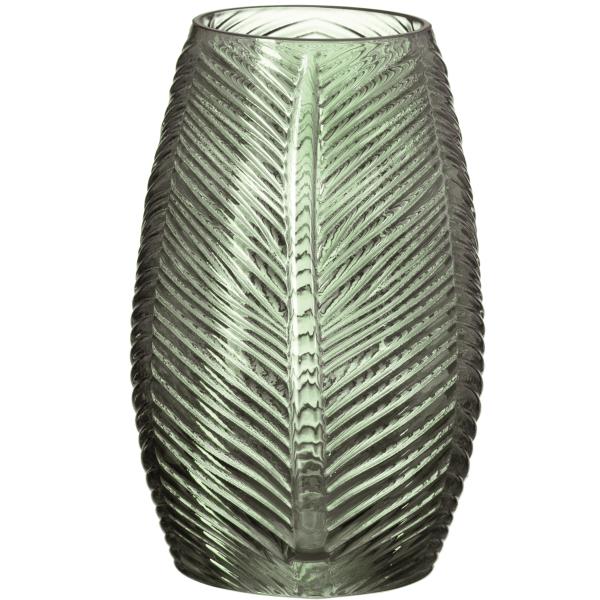 VASO VERDE EM VIDRO