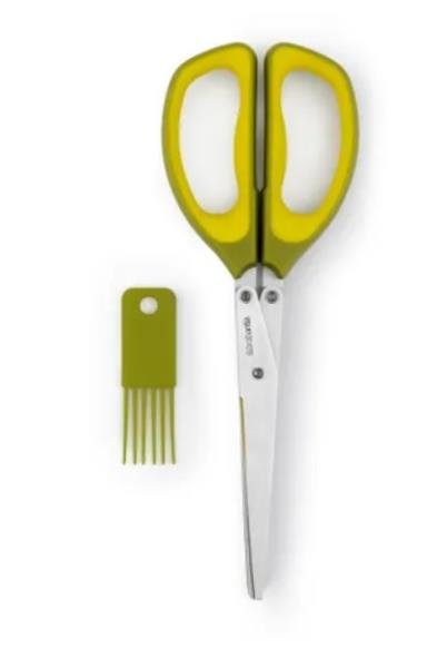 TESOURA PARA ERVAS ACO INOX VD 23CM X 8CM