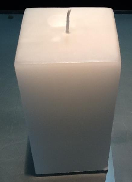 VELA DEC BRANCO 10X20CM