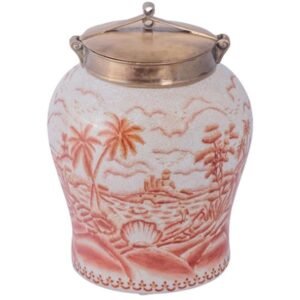 POTE DECORATIVO COM TAMPA
