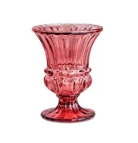 VASO MARSALA EM VIDRO