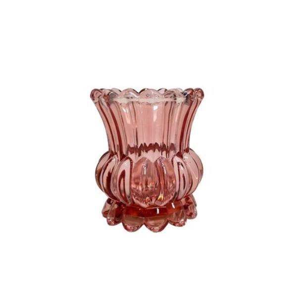 VASO MARSALA EM VIDRO