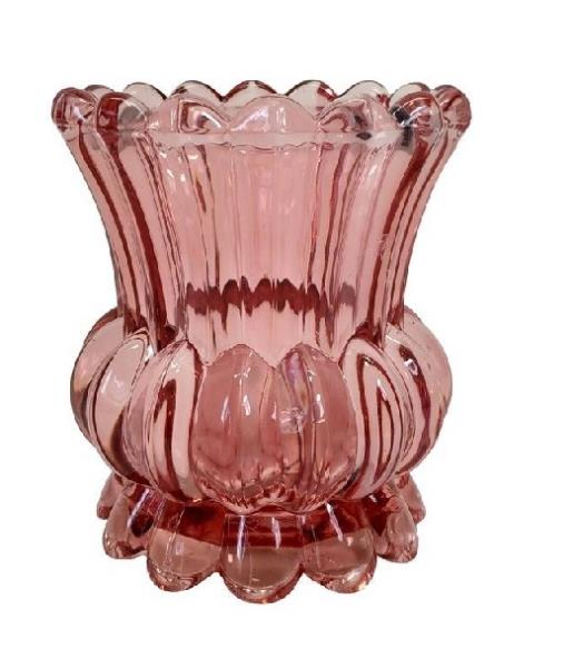 VASO MARSALA EM VIDRO