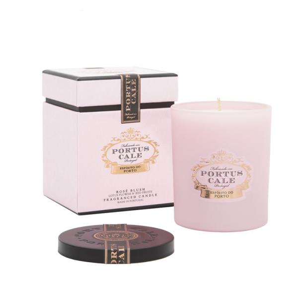 VELA COPO C/ TAMPA ROSE BLUSH