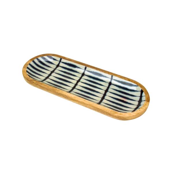 TRAVESSA MAD BLUE 40X15X2,5CM