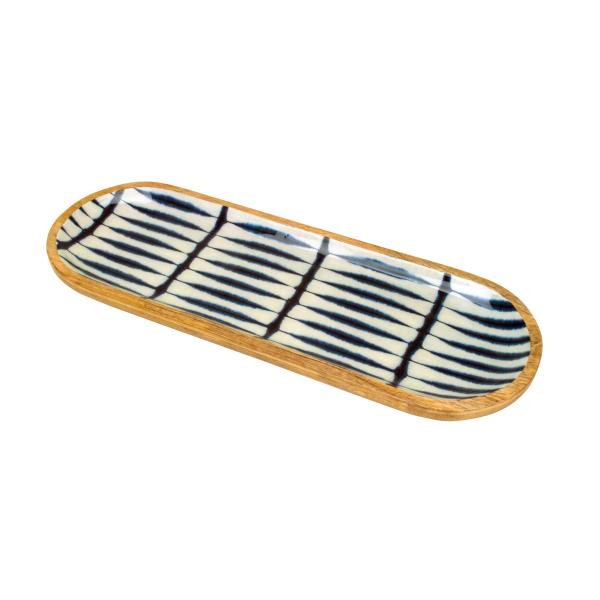 TRAVESSA MAD BLUE 51X18X2,5CM
