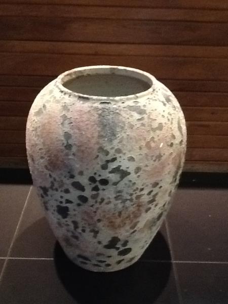 VASO DECOR RUSTICO EM CERAMICA