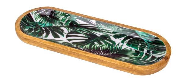 TRAVESSA DE MAD LEAFAGE 40X15X2,5CM