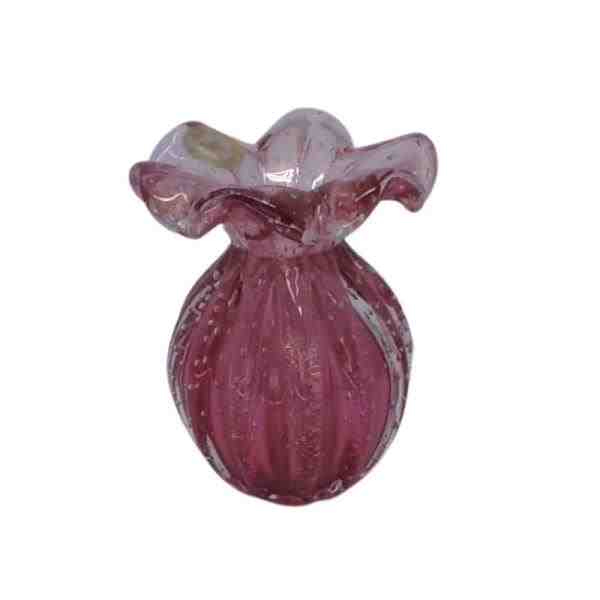 VASO BRUTUS P 77 ROSA PINK C/ OURO