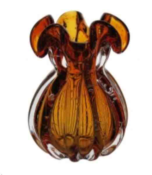 VASO 17X13CM VD AMBAR HOME CO ANTONELLA