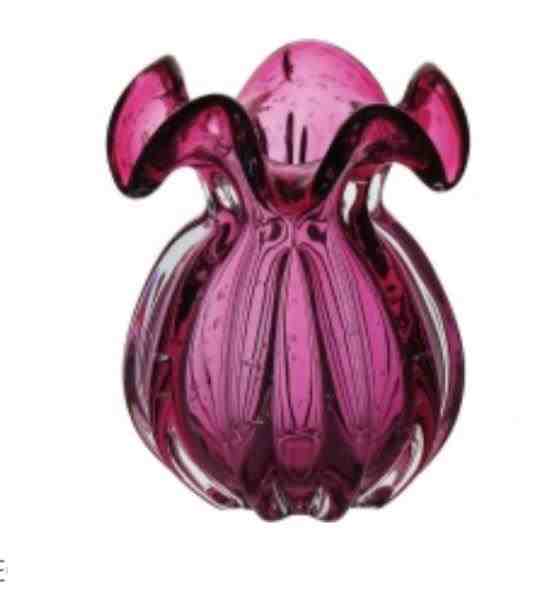 VASO 17X14CM VD ROSA HOME CO ROSSETTI