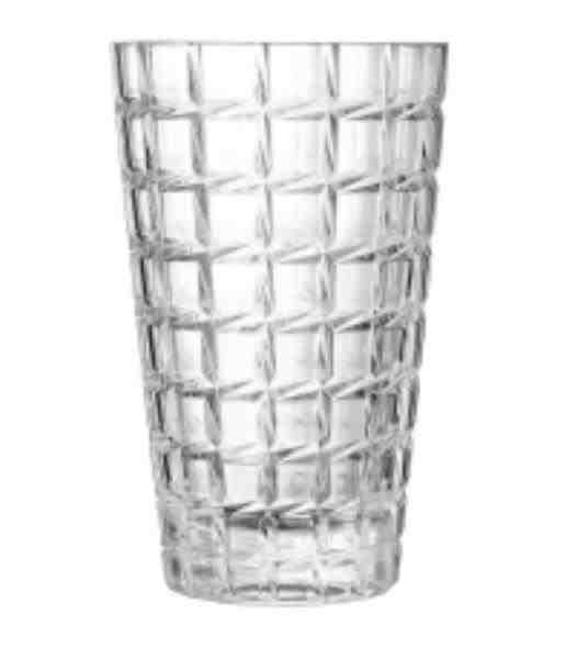 VASO 27CM CRISTALIN TRANSP ARC CDA COLLECT