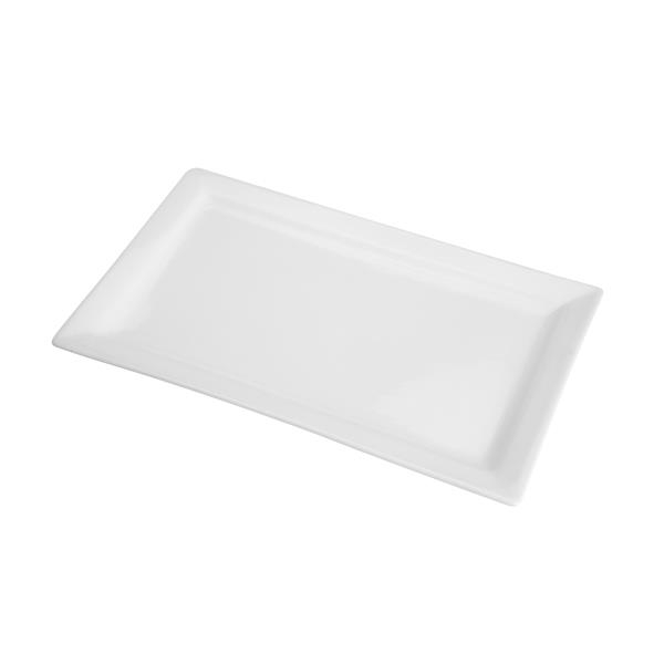 TRAVESSA DE PORCELANA RETANGULAR 45X28X3CM