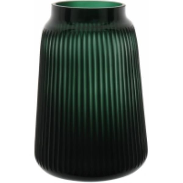 VASO 29X20CM VIDRO VERDE HOME CO SLATE