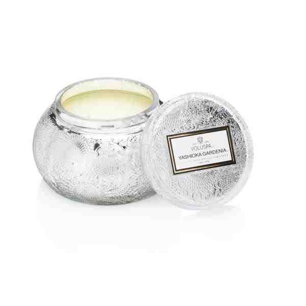 VELA POTE VIDRO CHAWAN 50H YASHIOKA GARDENIA