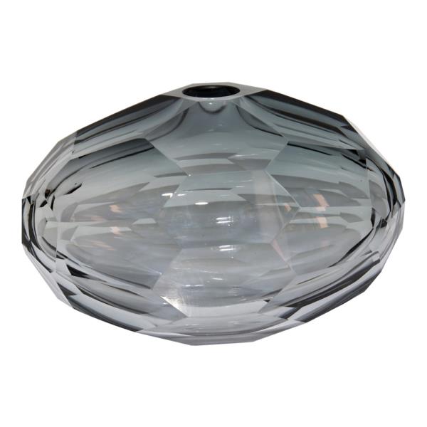 VASO DE VIDRO TRANSP 23X14X14,5CM