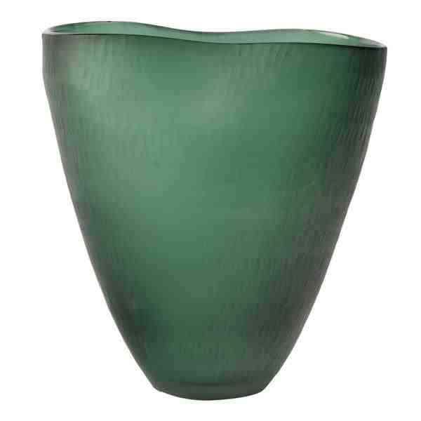 VASO DE VIDRO VERDE