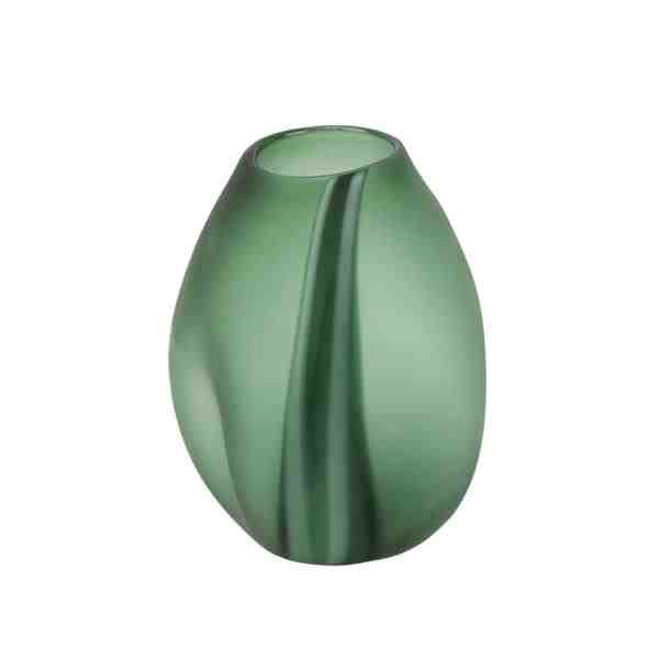 VASO DE VIDRO VERDE D20X25CM