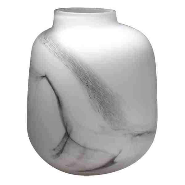 VASO DE VIDRO BRANCO