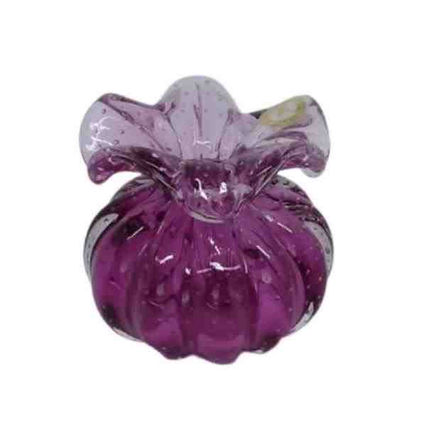 VASO G 478 AMETISTA PASTEL S/OURO