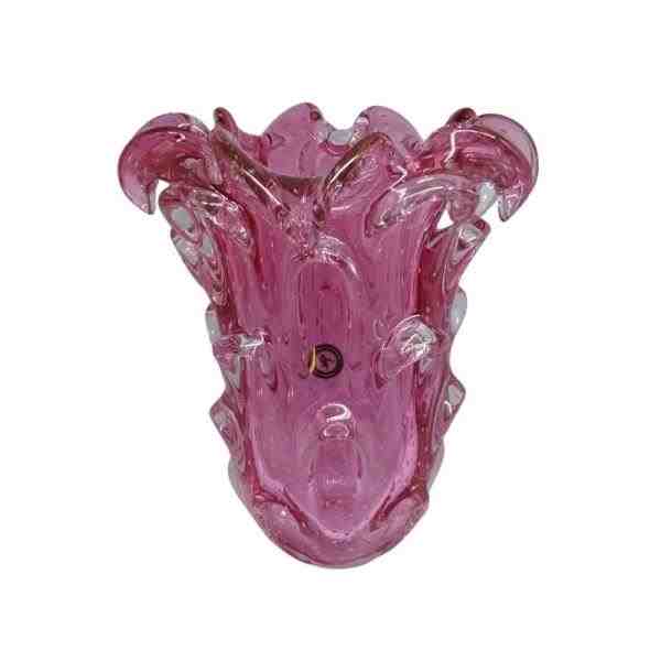 VASO G 13 ROSA PINK S/OURO