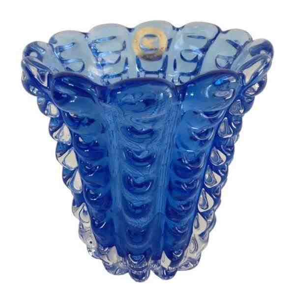 VASO P 18 AZUL ESCURO S/OURO