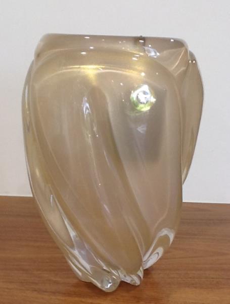VASO G 471 OFF WHITE C/OURO