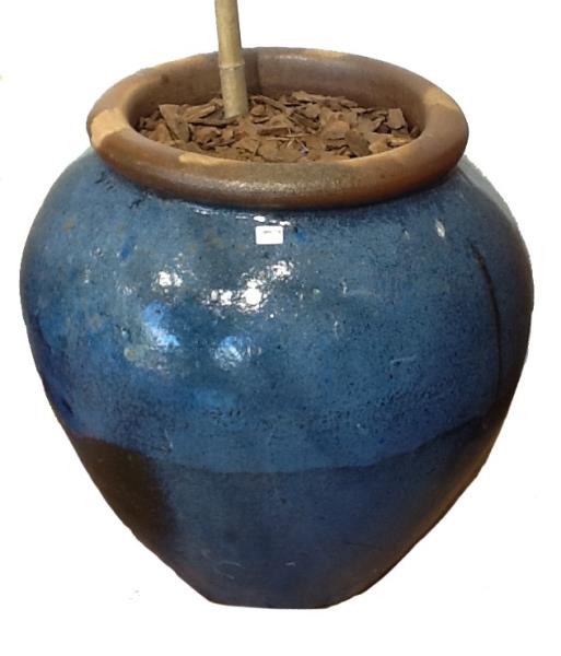 VASO RUSTICO SAO MARINHO AZUL 60X64CM