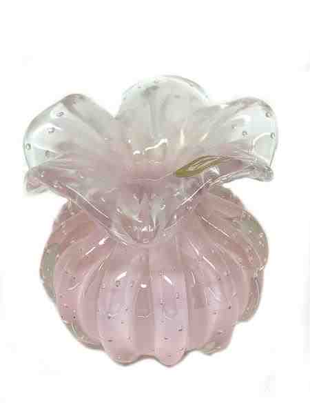 VASO P 482 ROSA BEBE PASTEL S/ OURO
