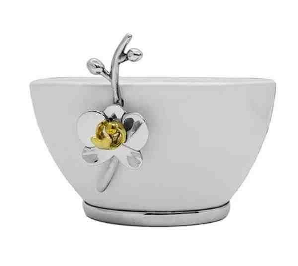 TIGELA QUADRADA MINI ORQUIDEA