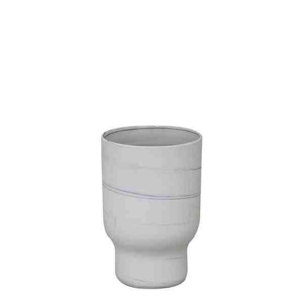 VASO CILINDRO ONDO BLANC