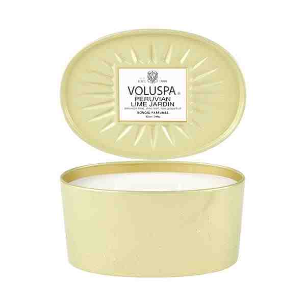 VELA LATA 2 PAVIOS OVAL 50H PERUVIAN LIME JARDIN