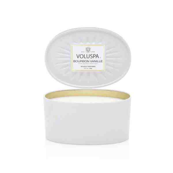 VELA LATA 2 PAVIOS OVAL 50H BOURBON VANILLE