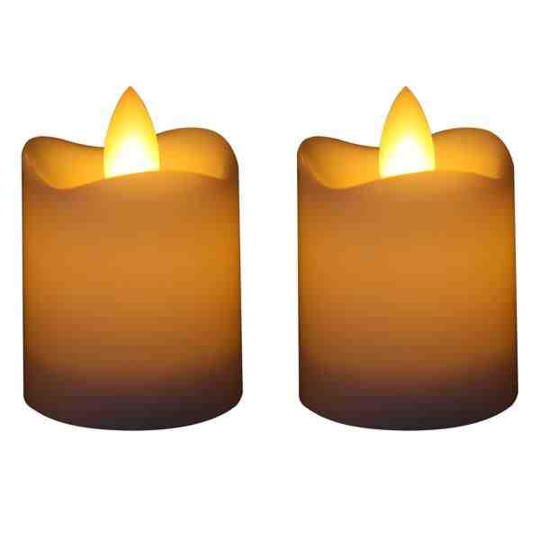 VELA DE LED 4X4X6,5CM