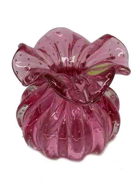 VASO P 480 ROSA PINK PASTEL S/ OURO