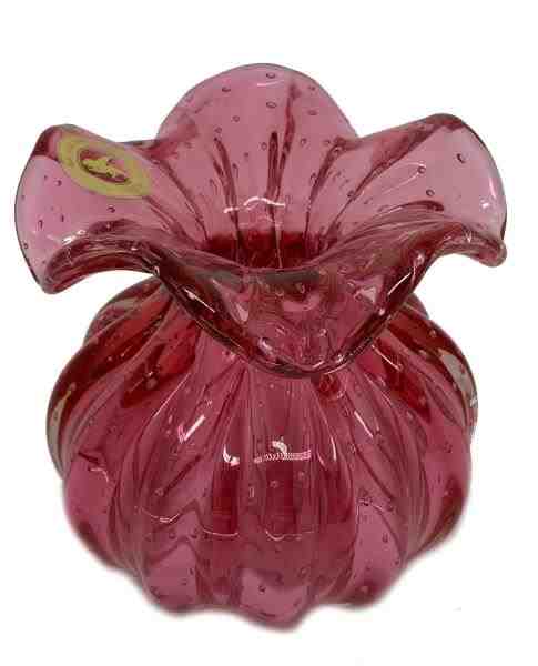 VASO G 480 ROSA PINK PASTEL S/ OURO