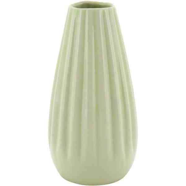 VASO CERAMICA VERDE HAZE