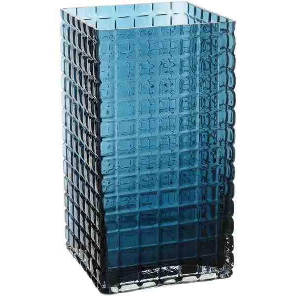 VASO VIDRO AZUL KALIL