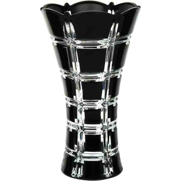 VASO VIDRO PRETO LANNA