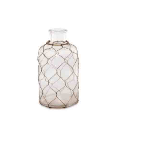 VASO EM VIDRO ISCO V